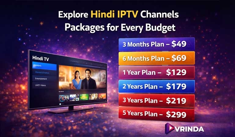 Hindi IPTV Channels in the USA