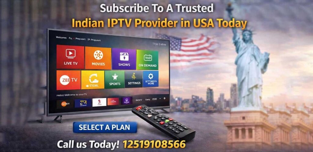 Indian IPTV Provider in USA
